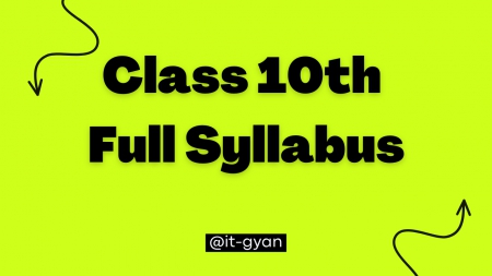 Class 10th 2025 - 2026